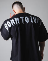 London Punk Big T-Shirt "Wide Shoulder" - Black