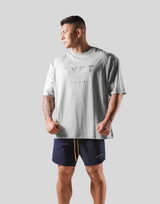 LÝFT Logo Big T-Shirt - Grey