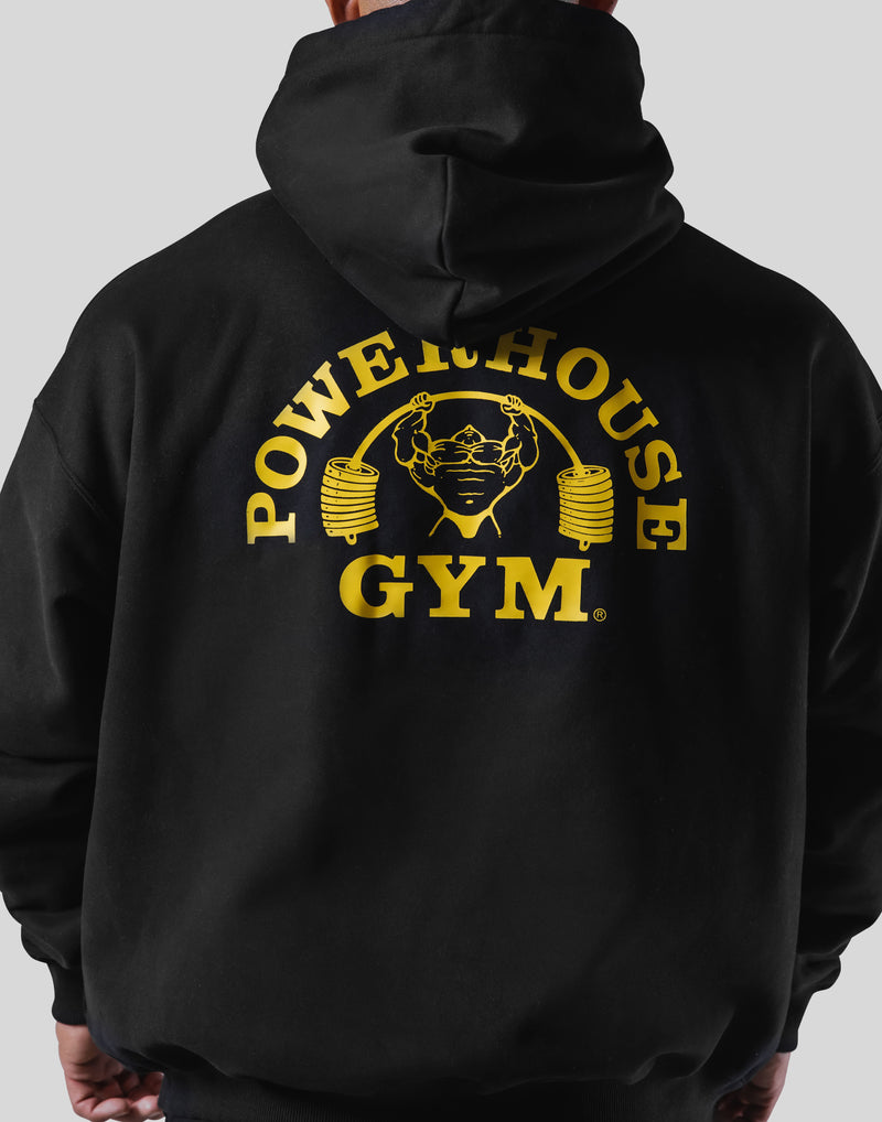 LÝFT × Power House Gym Logo Hoodie - Black