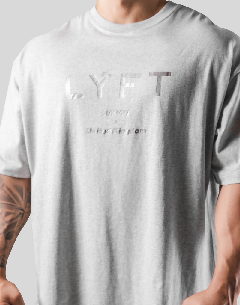 LÝFT Logo Big T-Shirt - Grey