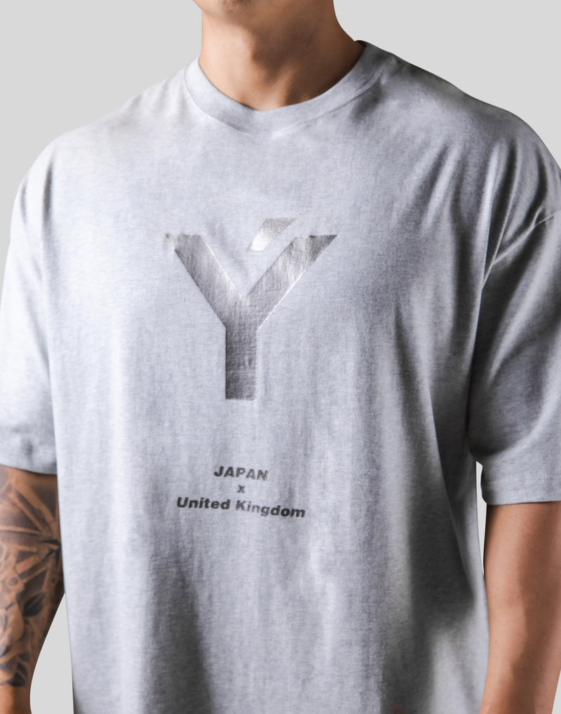 Big Y Logo Big T-Shirt - Grey