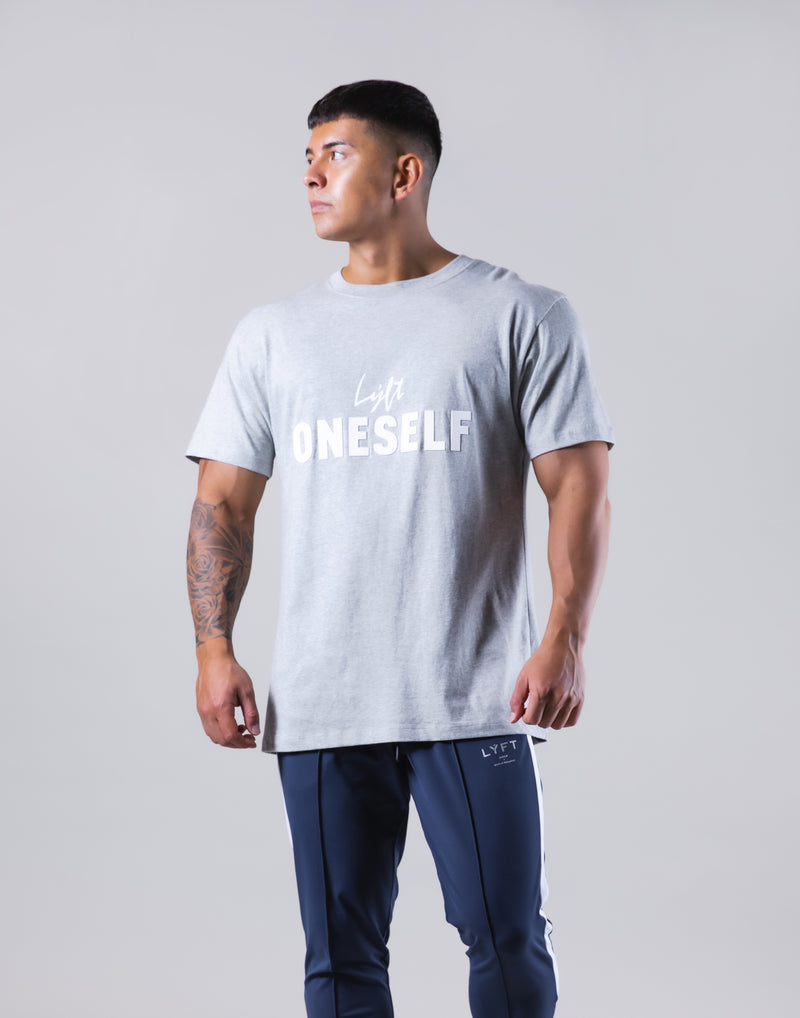 LÝFT Oneself Standard T-Shirt - Grey