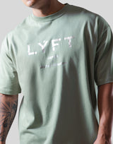 LÝFT Logo Big T-Shirt - Mint