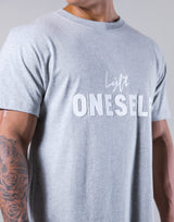 LÝFT Oneself Standard T-Shirt - Grey