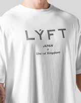 LÝFT Logo Big T-Shirt - White