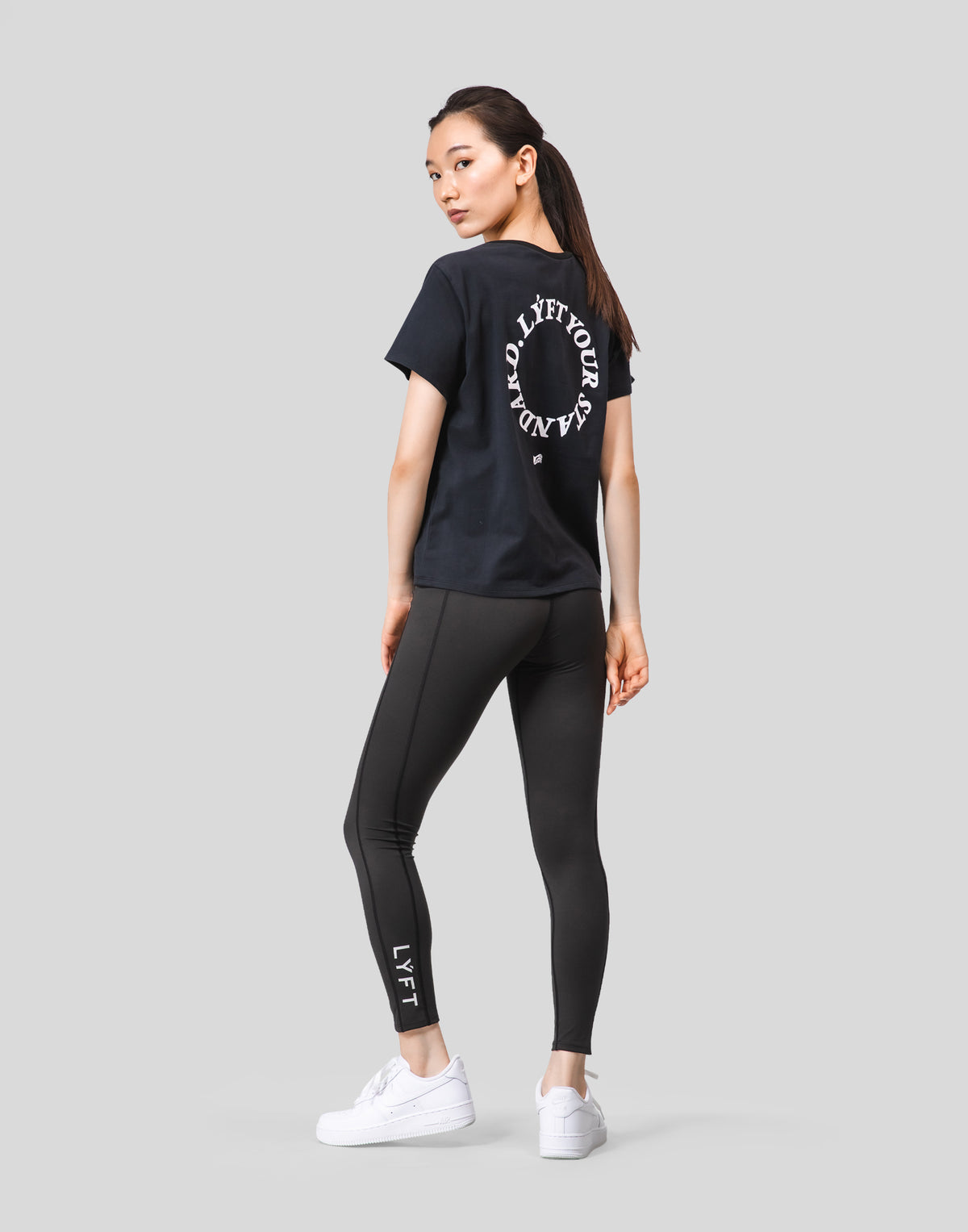 Message Ring T-Shirt - Black