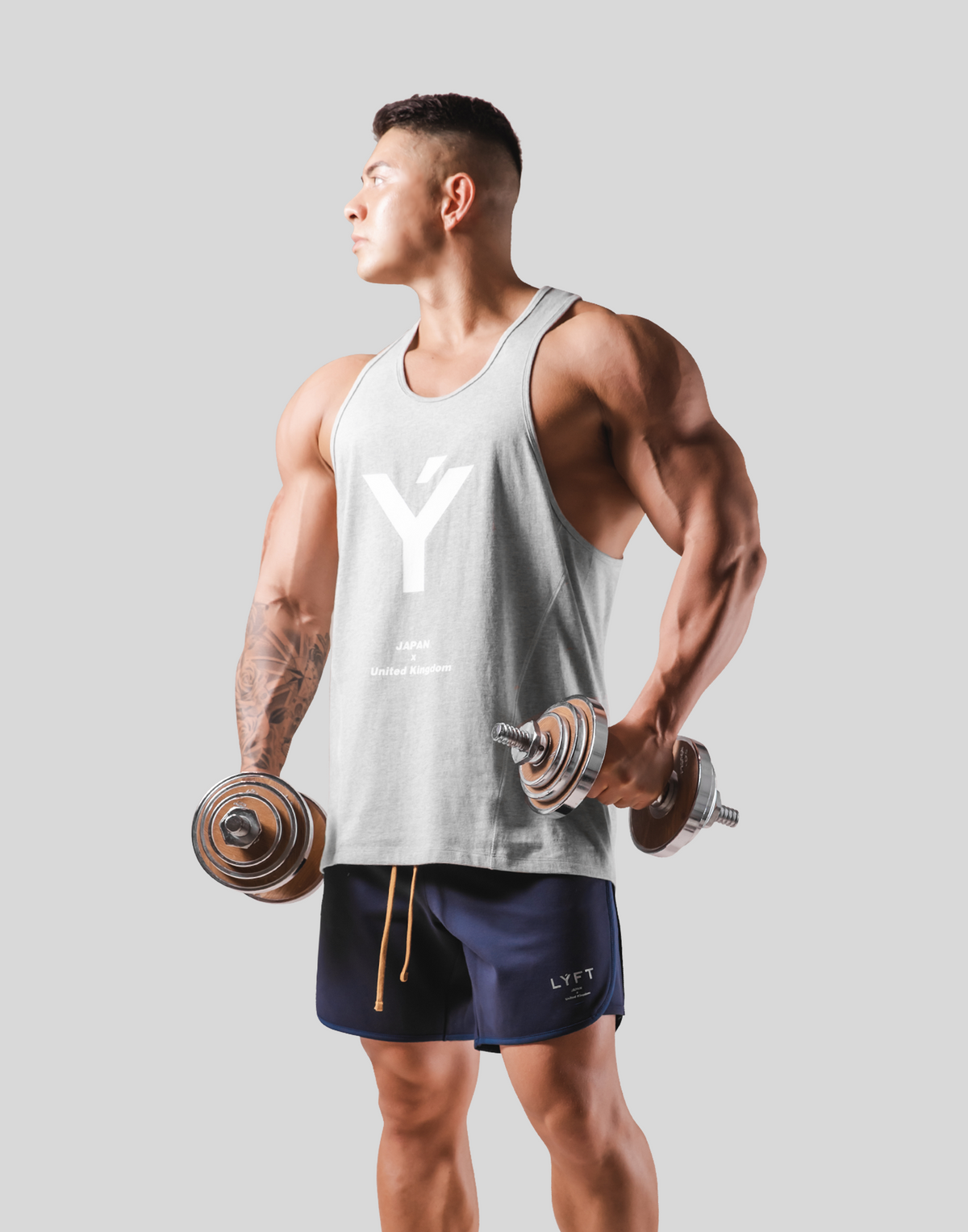 Big Y Training Tanktop - Grey