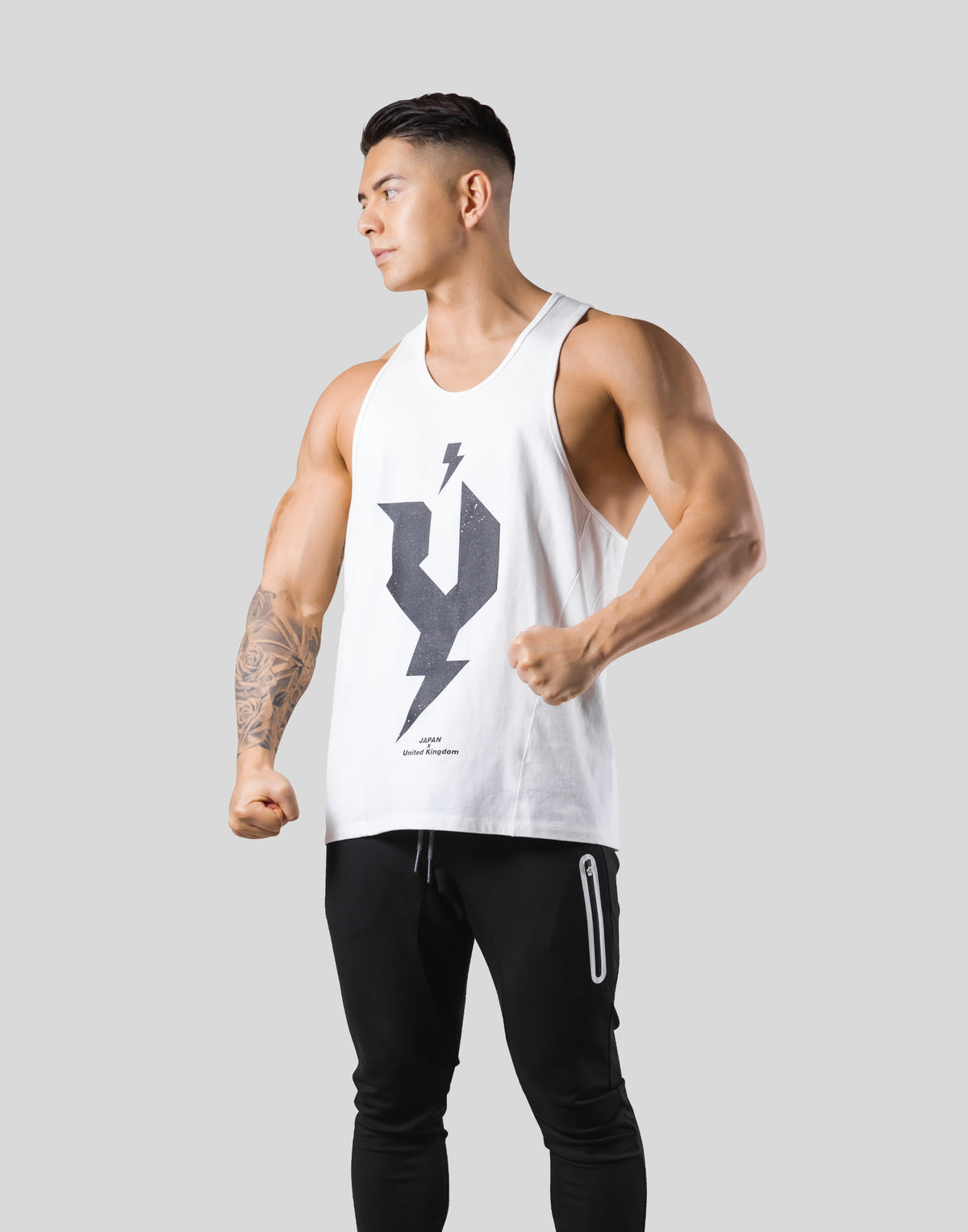 Thunder Y Training Tanktop - White