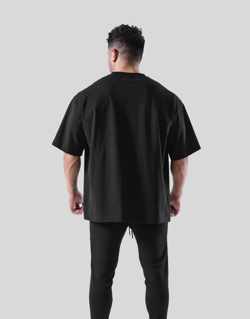 LÝFT Logo Big T-Shirt - Black