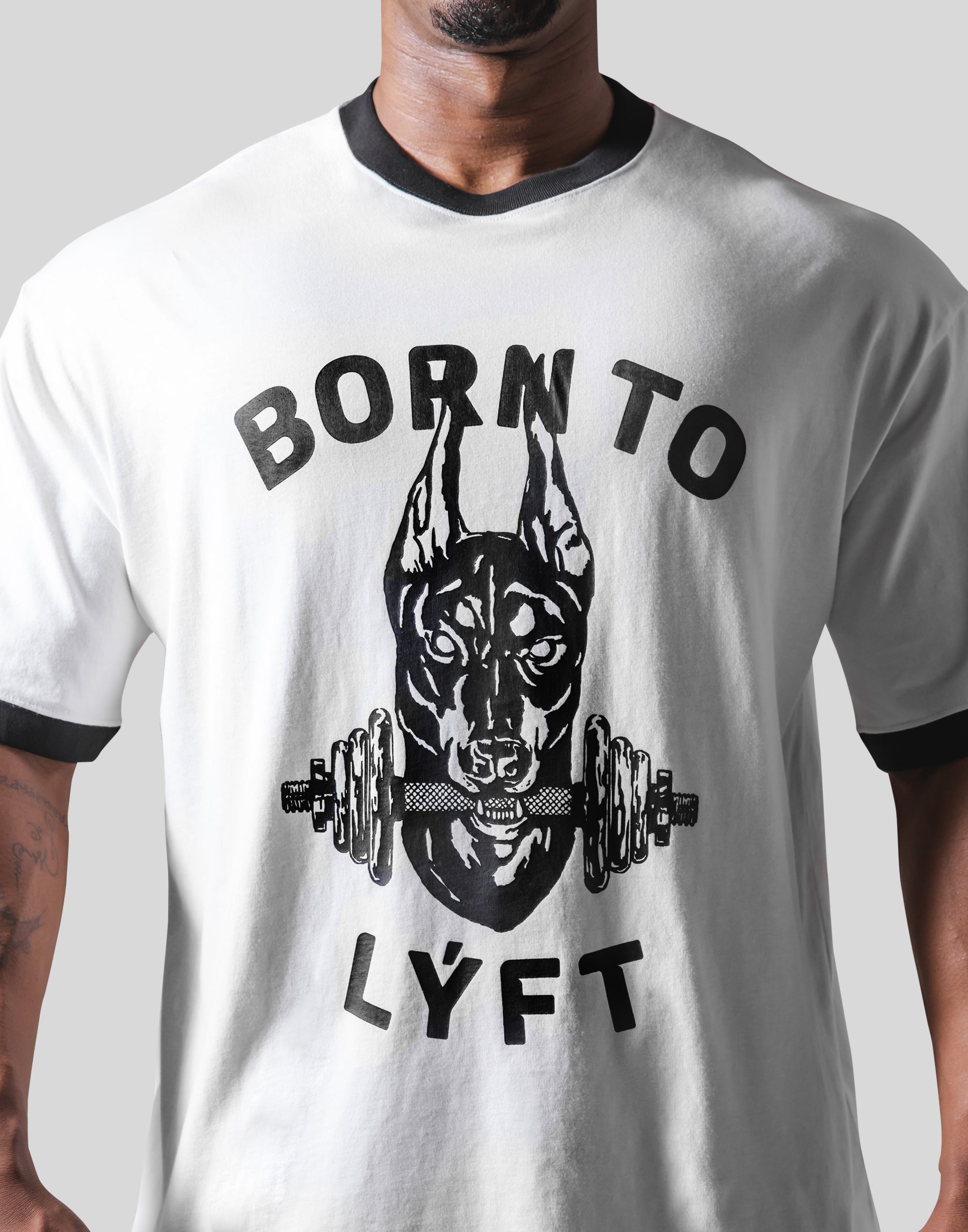 Dog Graphic Big T-Shirt - White – LÝFT