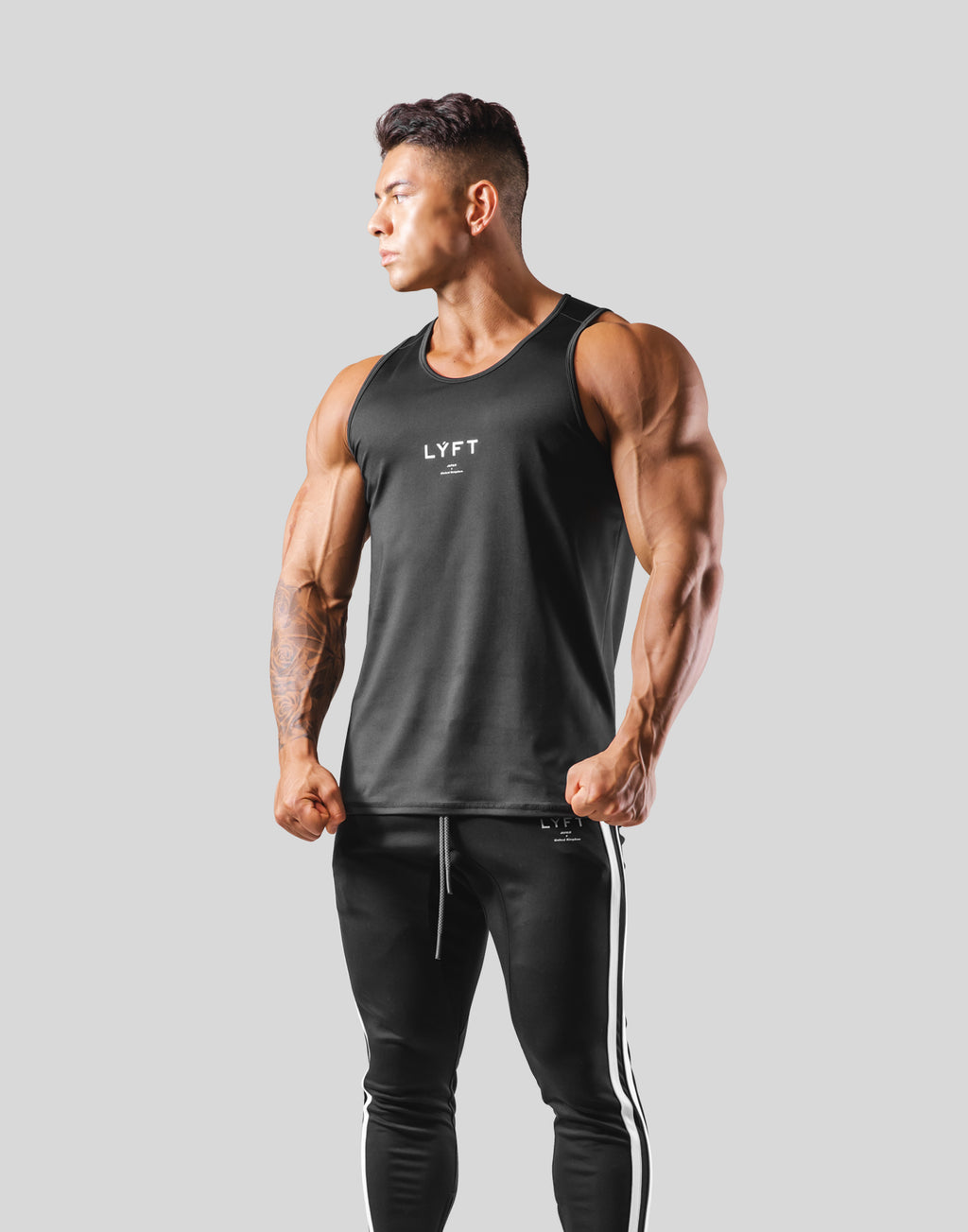 2Way Stretch Standard Tanktop - Black – LÝFT