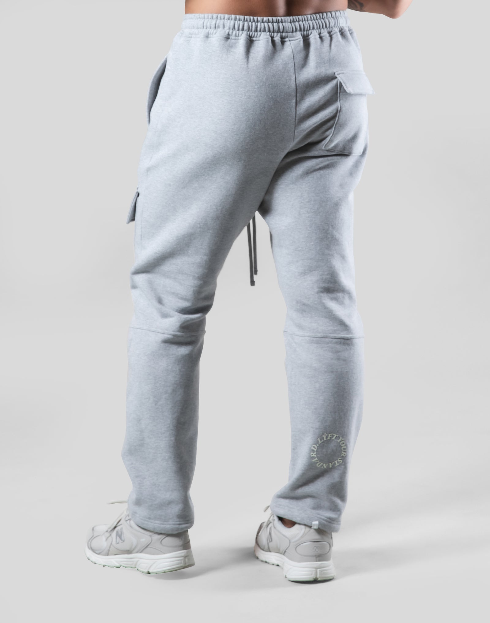 Stretch Sweat Cargo Pants - Grey – LÝFT