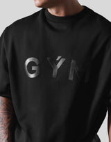 GÝM Sweat Big T-Shirt - Black
