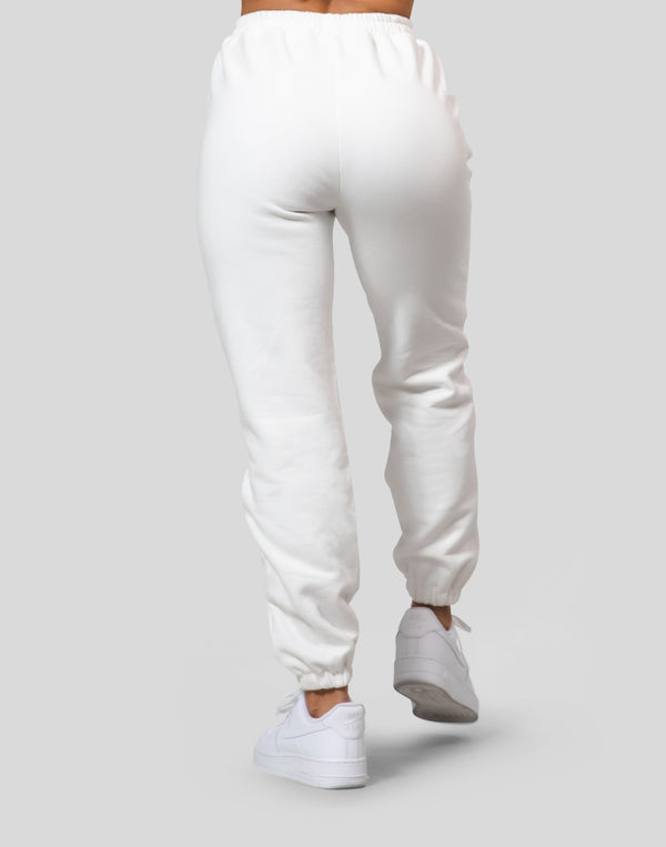 Message Logo Stretch Sweat Pants - White
