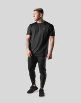 2Way Stretch Standard T-Shirt - Black