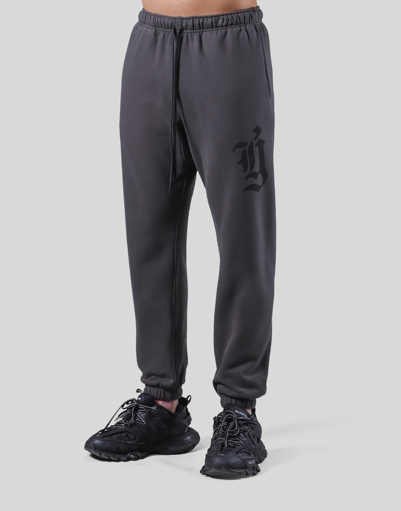 Old English Sweat Pants - Ash – LÝFT