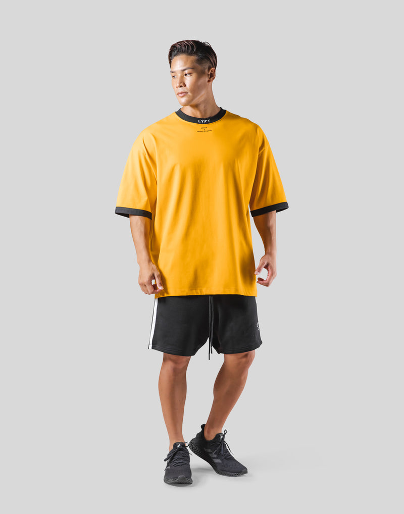 Neck Logo Big T-Shirt 2 - Yellow