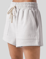 Flare Sweat Shorts - Ivory