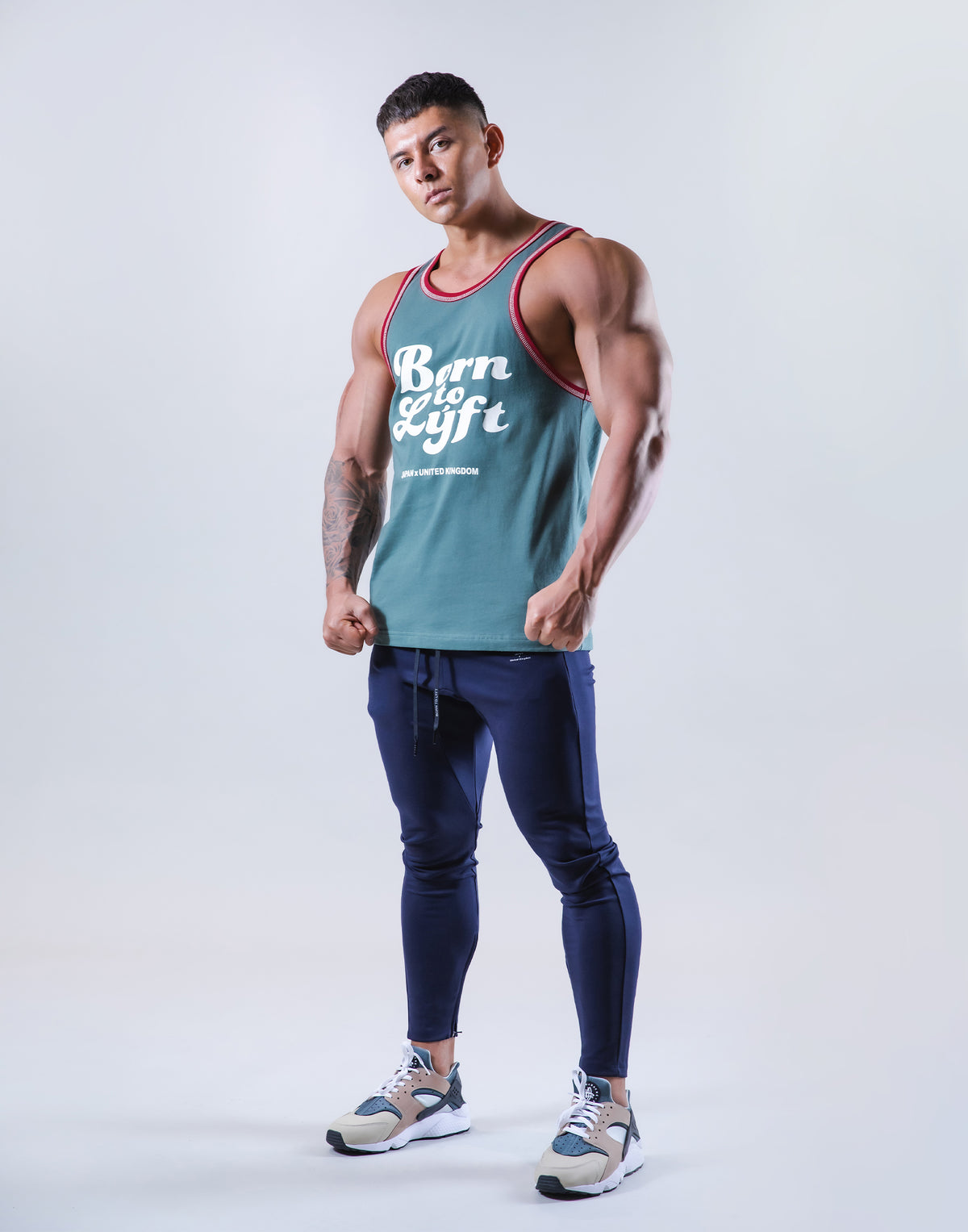 Old Logo Piping Tanktop - Green