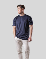 2Way Stretch Standard T-Shirt - Navy