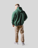College Logo Pullover Hoodie - Green