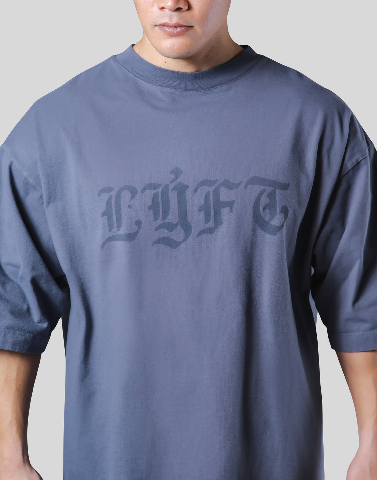 Old English Extra Big T-Shirt - Navy