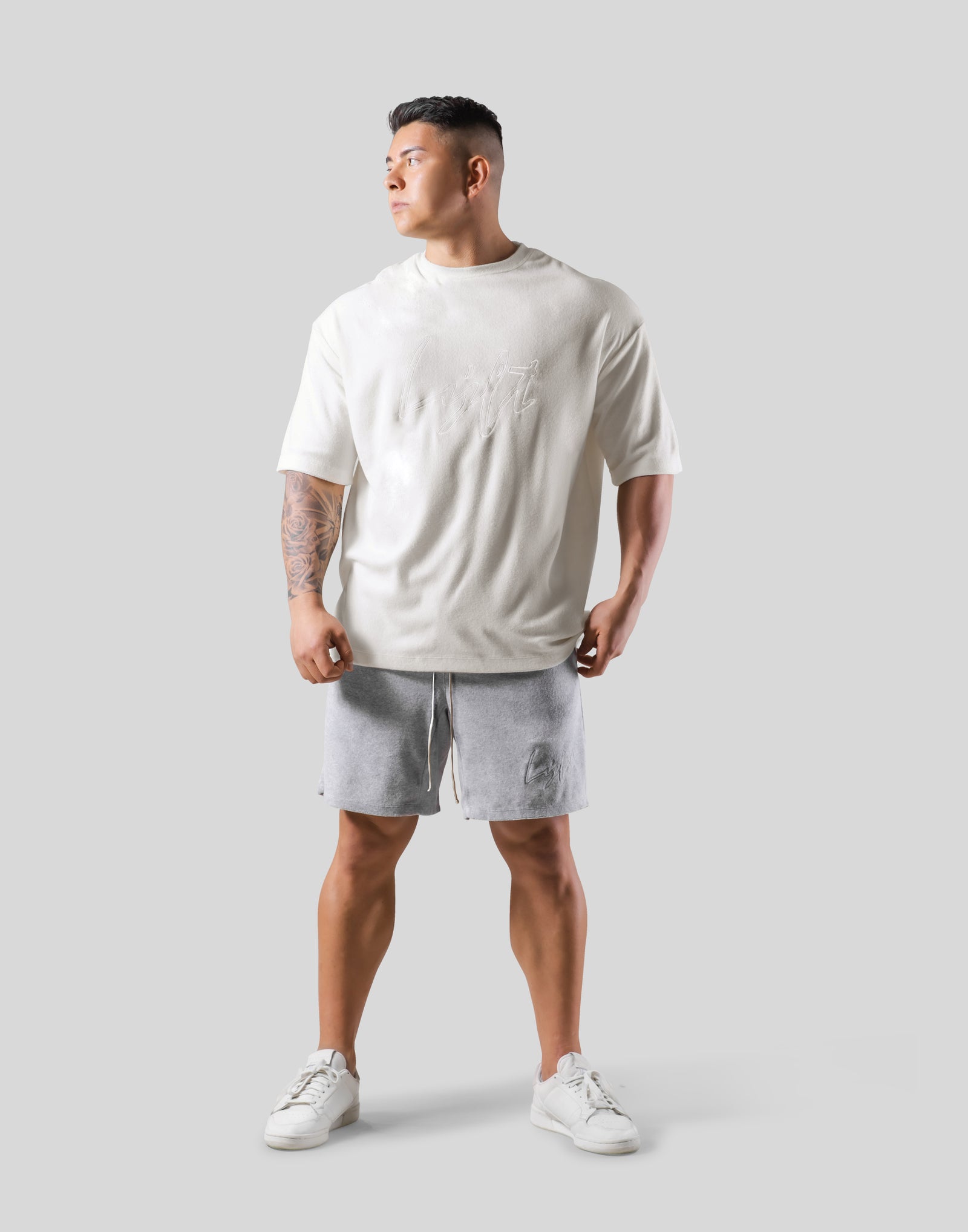 Script Logo Pile Big T-Shirt - White – LÝFT