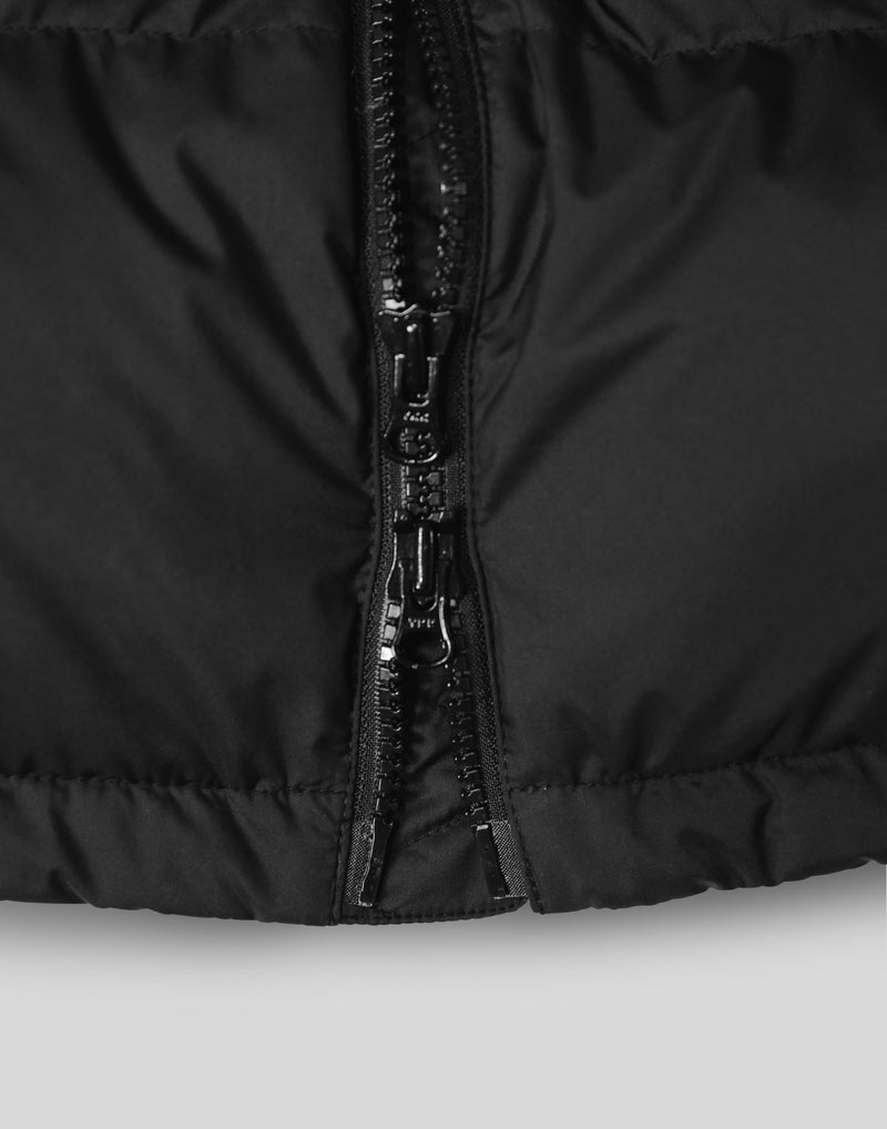 Emblem Genuine Down Jacket - Black