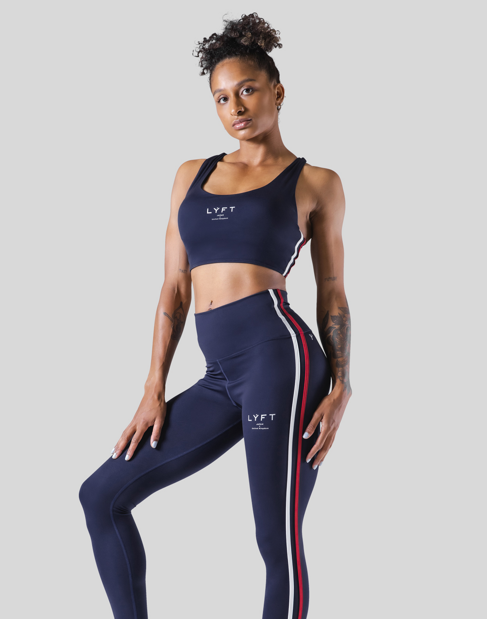 Lyft ブラトップ　Mサイズ 2Line Standard Bratop - Navy – LÝFT