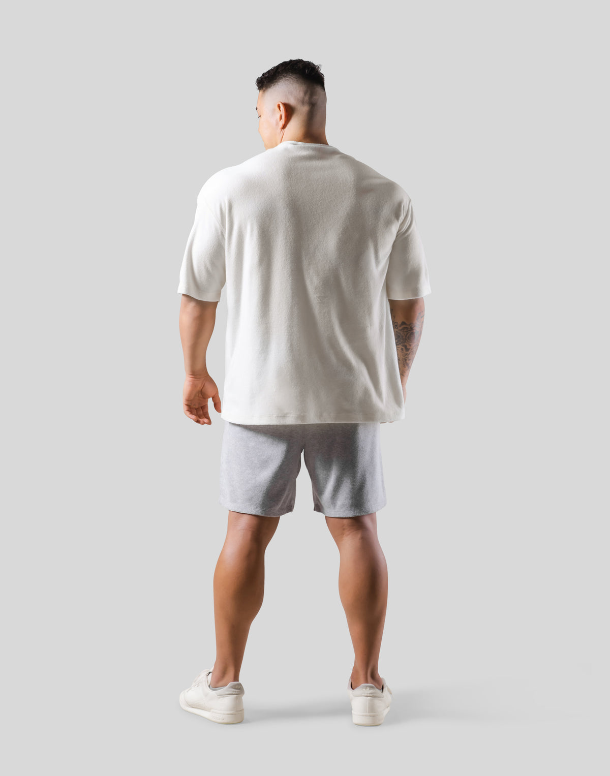Script Logo Pile Big T-Shirt - White