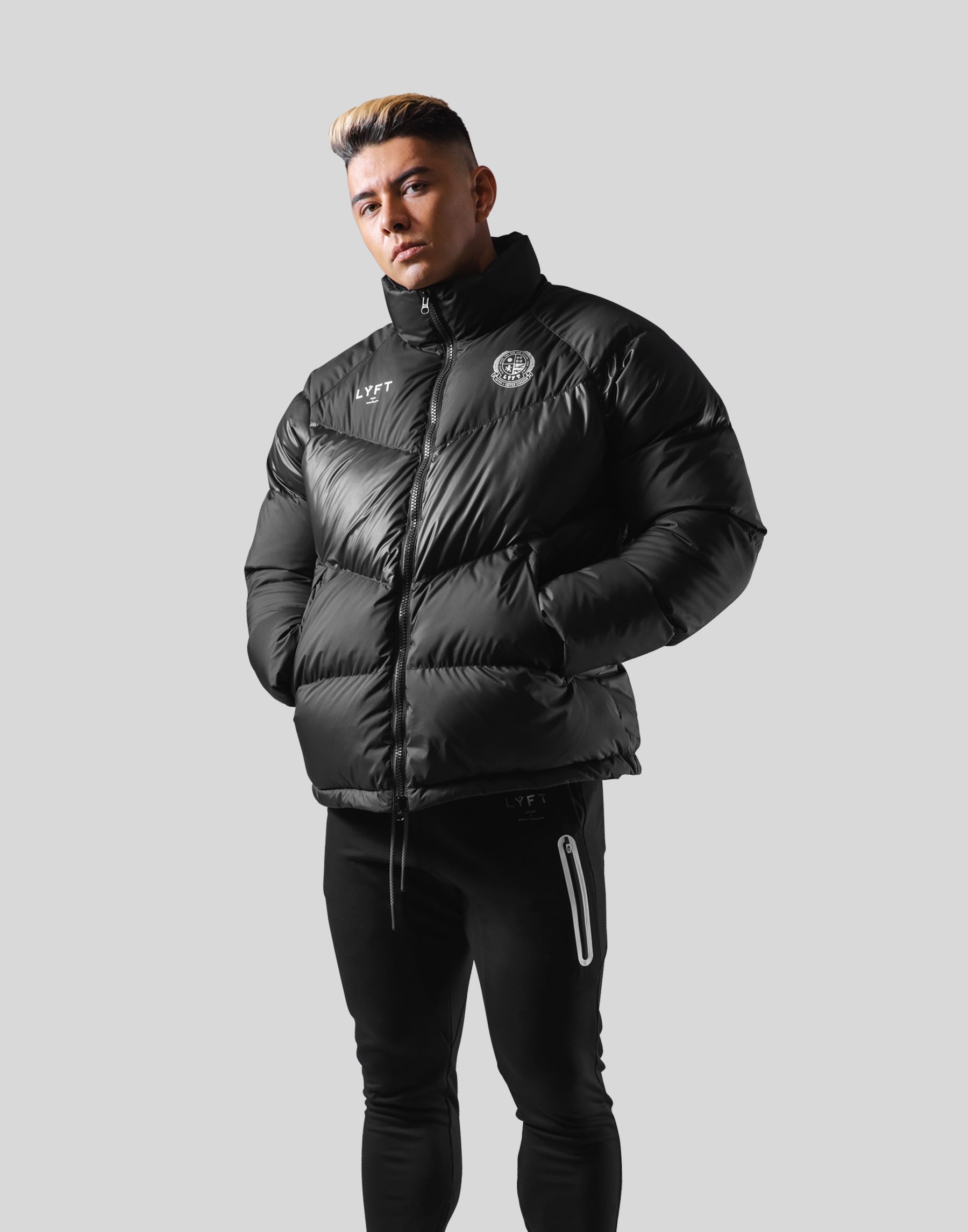 Lyft Rider Jacket Emblem Genuine Down Jacket - Black – LÝFT