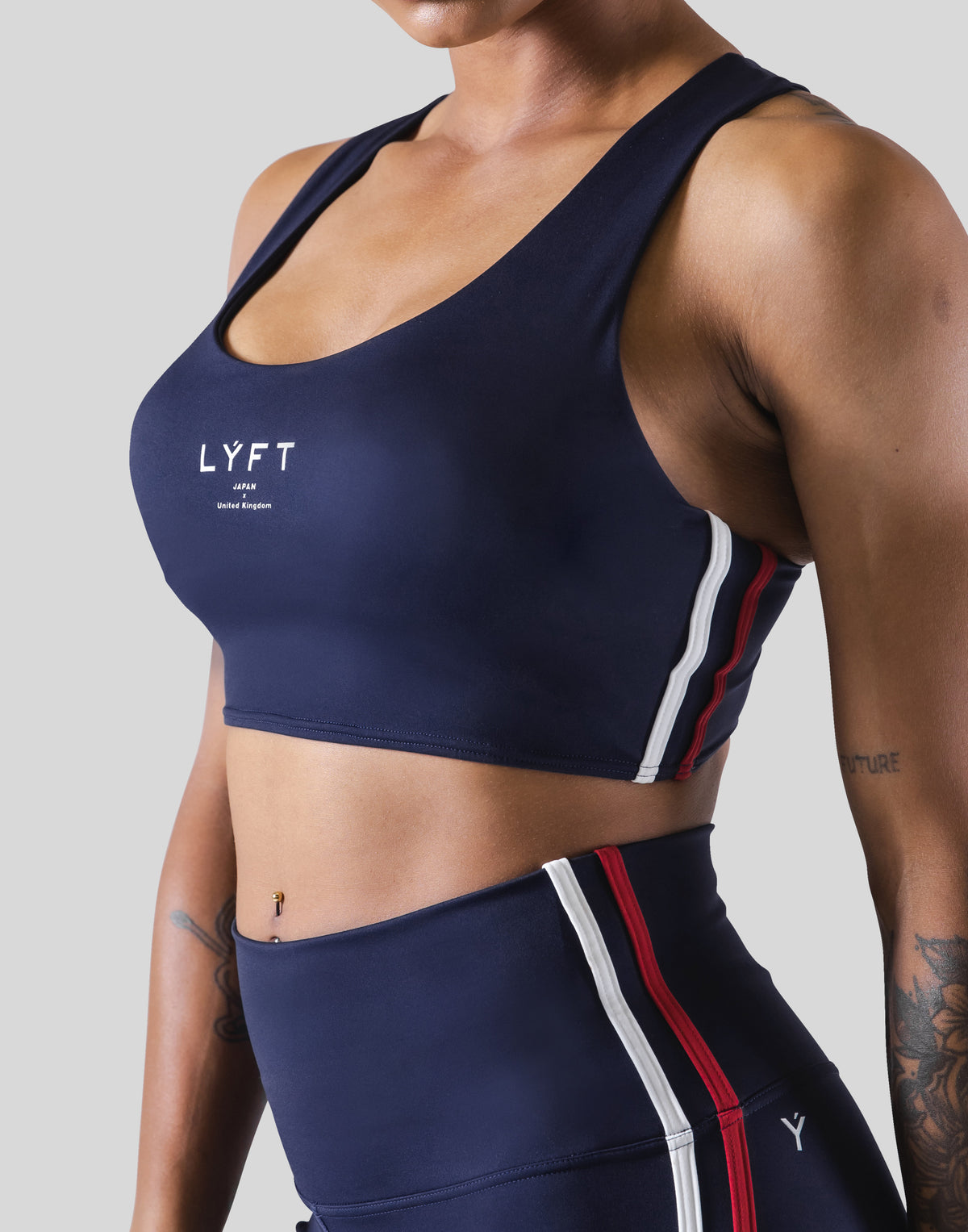 2Line Standard Bratop - Navy