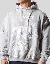 Lion Pullover Hoodie - Grey