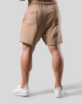 Y Wappen Sweat Shorts - Beige