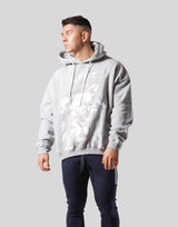 Lion Pullover Hoodie - Grey