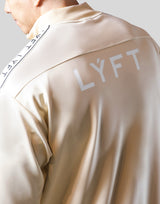 LÝFT Logo Line Track Jacket - Beige