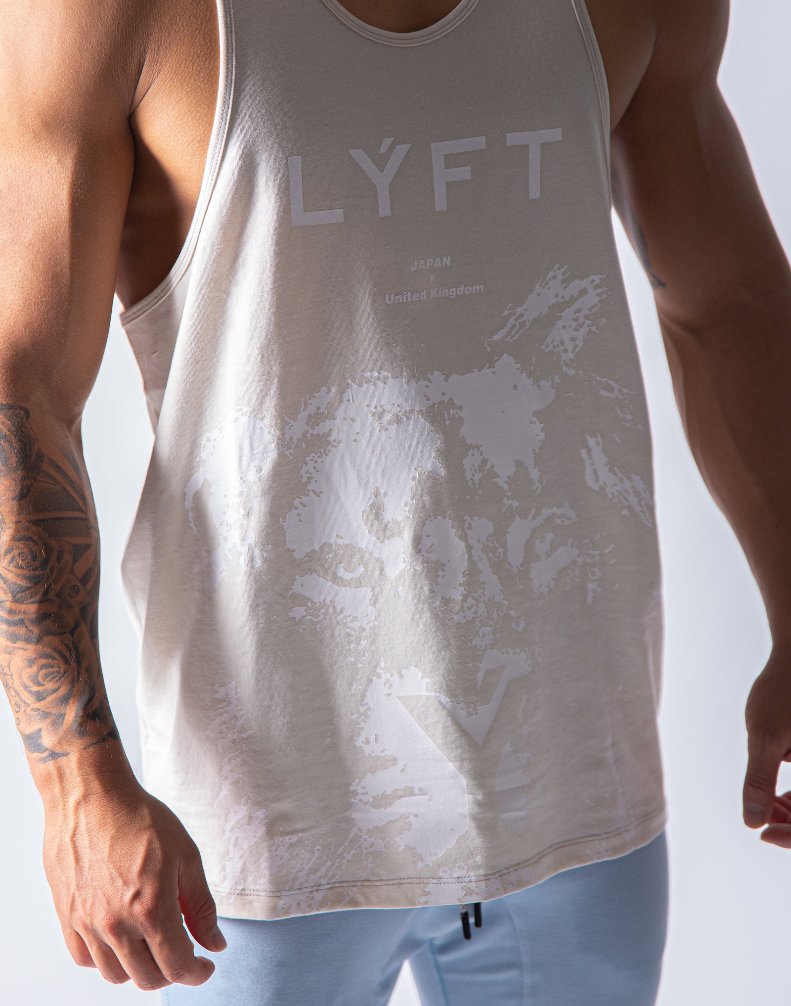 LYFT(リフト/タンクトップ)Training Tanktop Lion - Ivory White – LÝFT