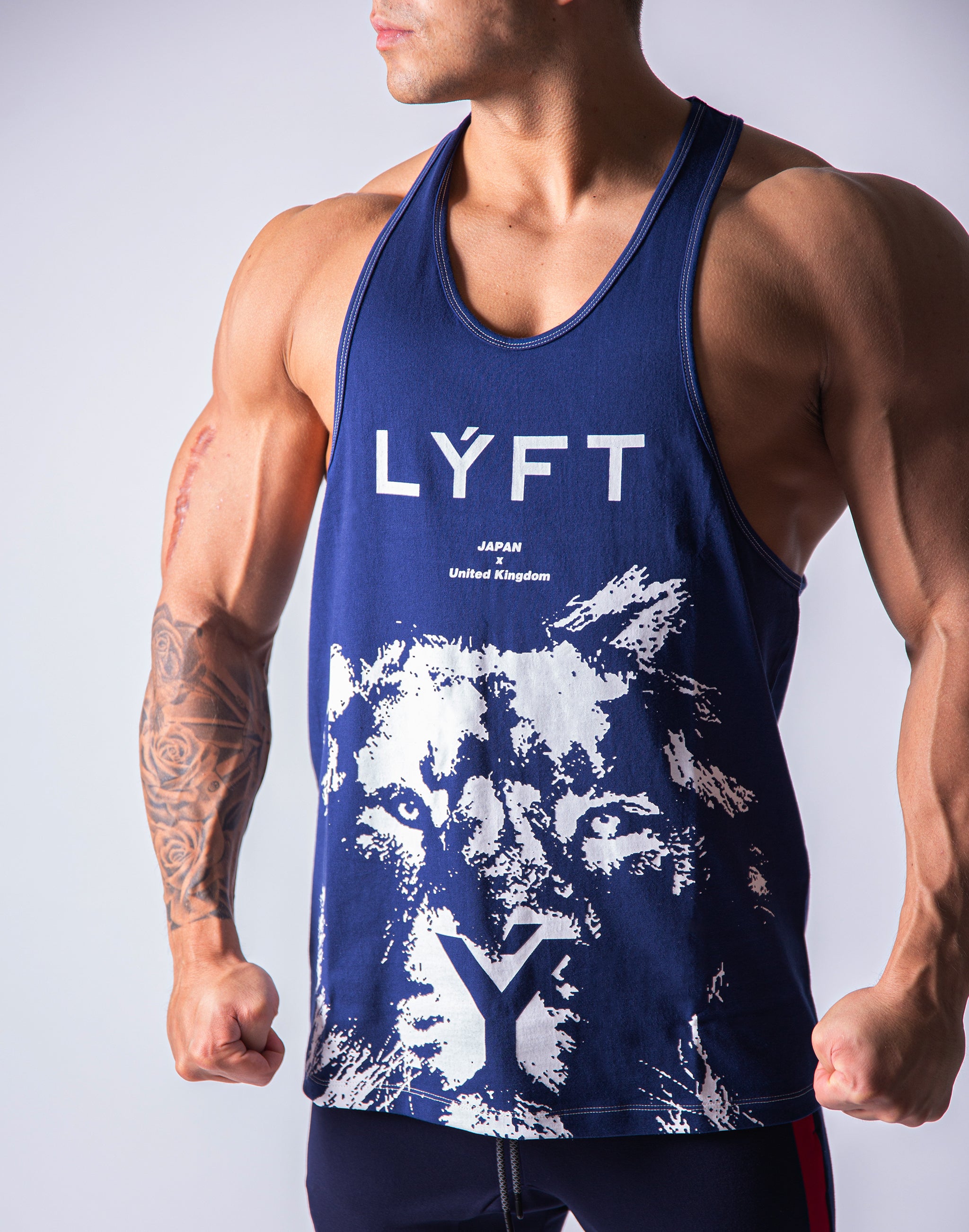 LYFT(リフト/タンクトップ)Training Tanktop Lion - Navy – LÝFT
