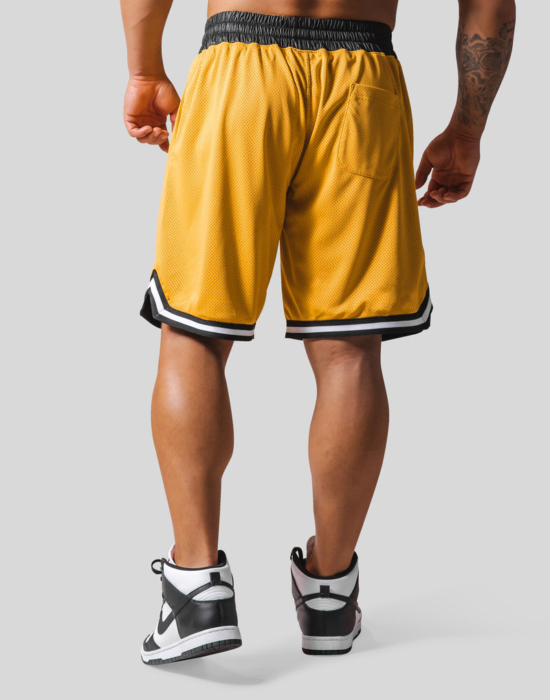 LÝFT Mesh Basketball Shorts - Yellow