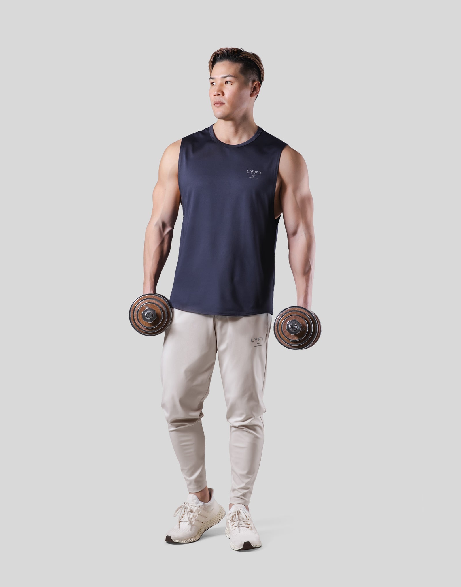 トップス LYFT 2WAY STRETCH LOOSE FIT TANKTOP 2Way Stretch Loose Fit Tanktop Ver.2 - Black – LÝFT