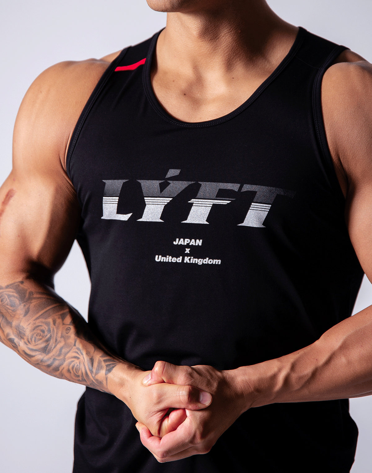 Sportec Standard Fit Tanktop / Black /White