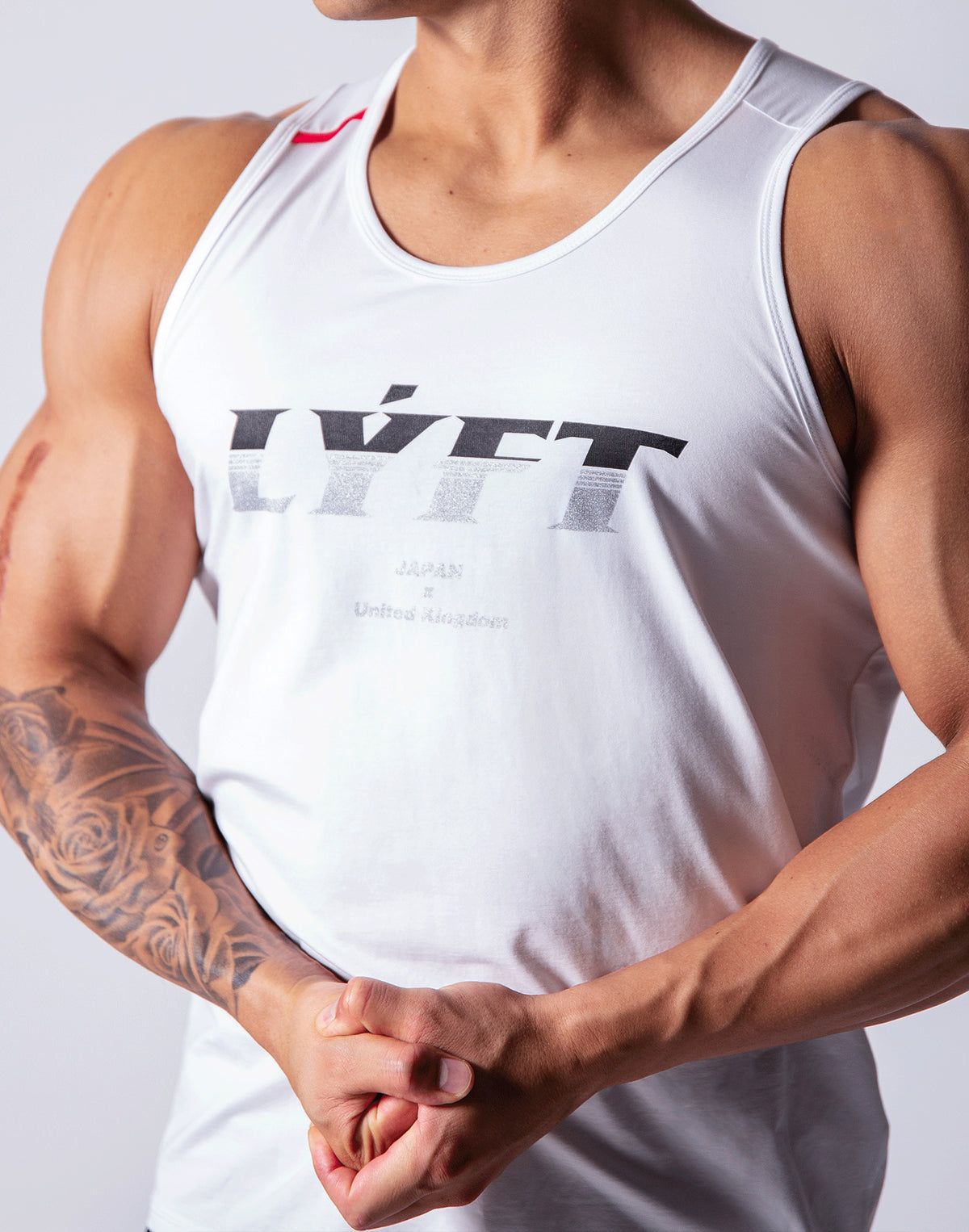 Sportec Standard Fit Tanktop / Black /White