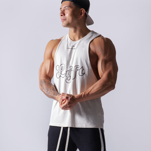 LÝFT Wash Tanktop - White