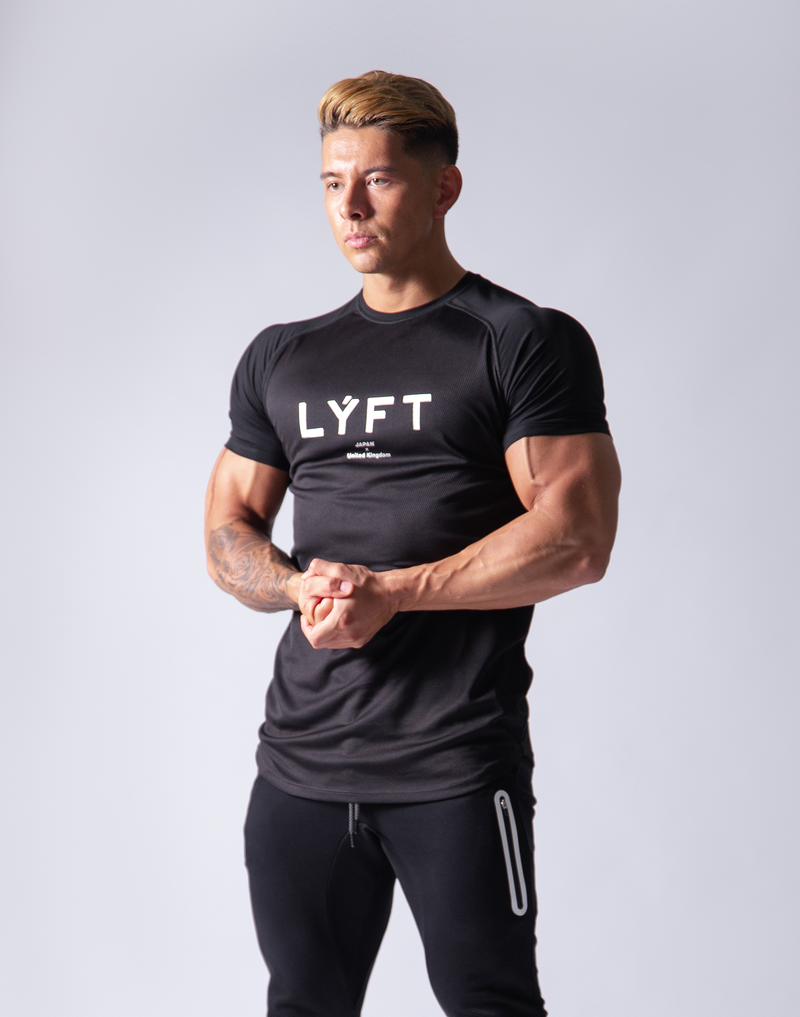 LÝFT MESH T-Shirt - Black LÝFT MESH T-Shirt - Black