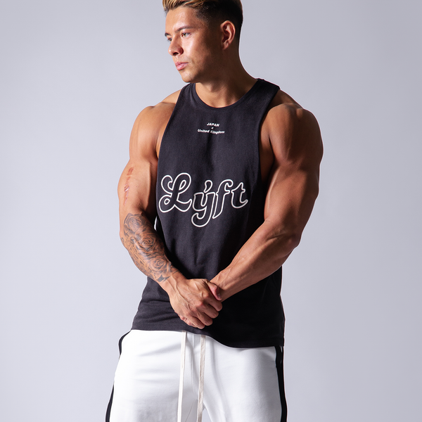 LÝFT Wash Tanktop - Black LÝFT Wash Tanktop - Black