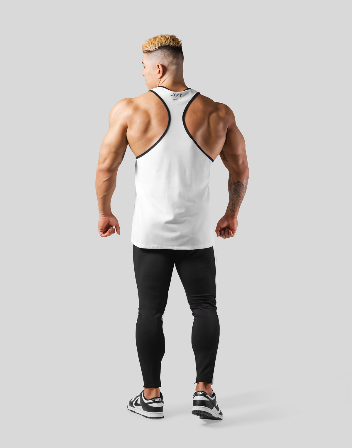Neck Paint Training Tanktop - White