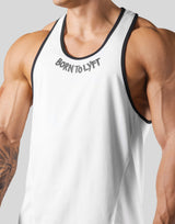 Neck Paint Training Tanktop - White