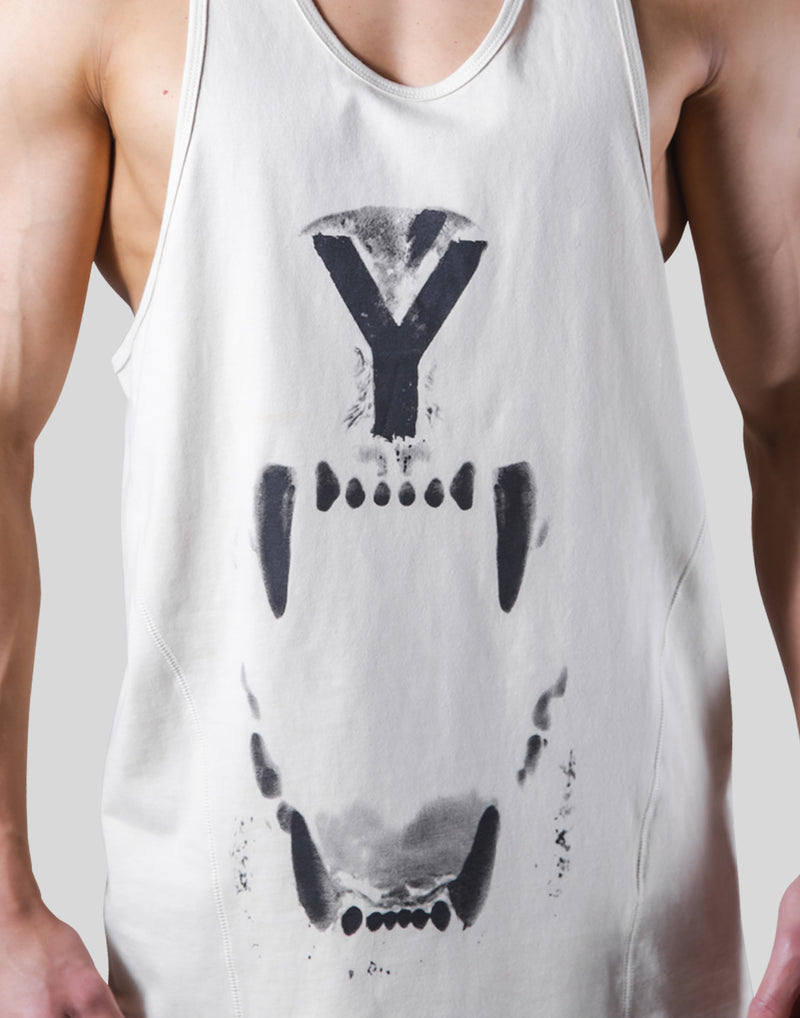 Lion Fang Training Tanktop - Ivory