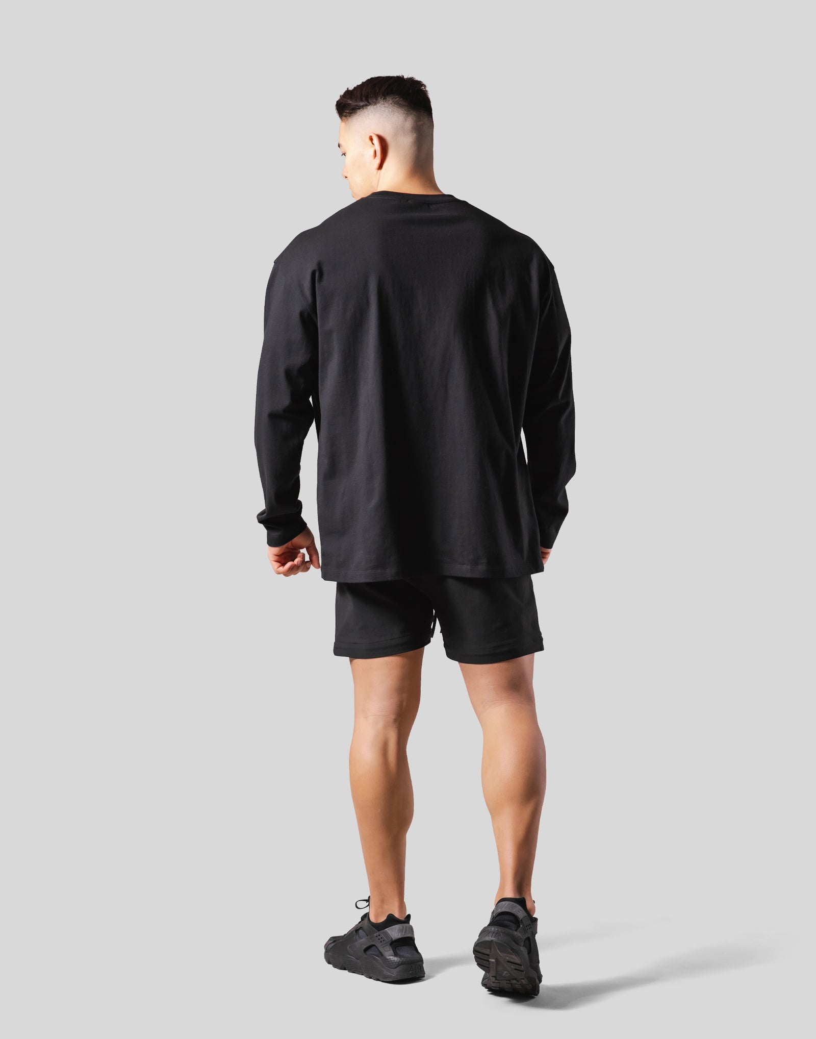 Lion Long Sleeve T-Shirt - Black – LÝFT