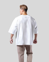 Old English Extra Big T-Shirt - White